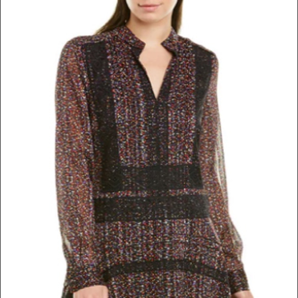 Like new Derek Lam 10 Crosby Floral Dress With Lace Trim - Picture 6 of 14